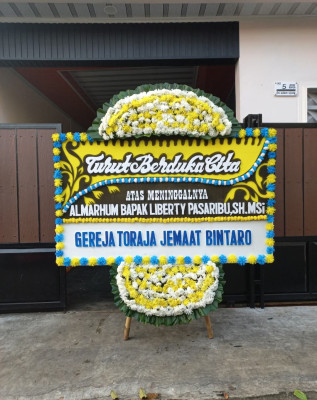 Papan Bunga Duka di Kerkap