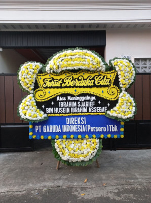 Papan Bunga Duka di Kerkap