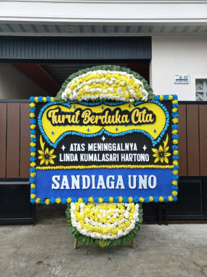 Papan Bunga Duka di Kerkap